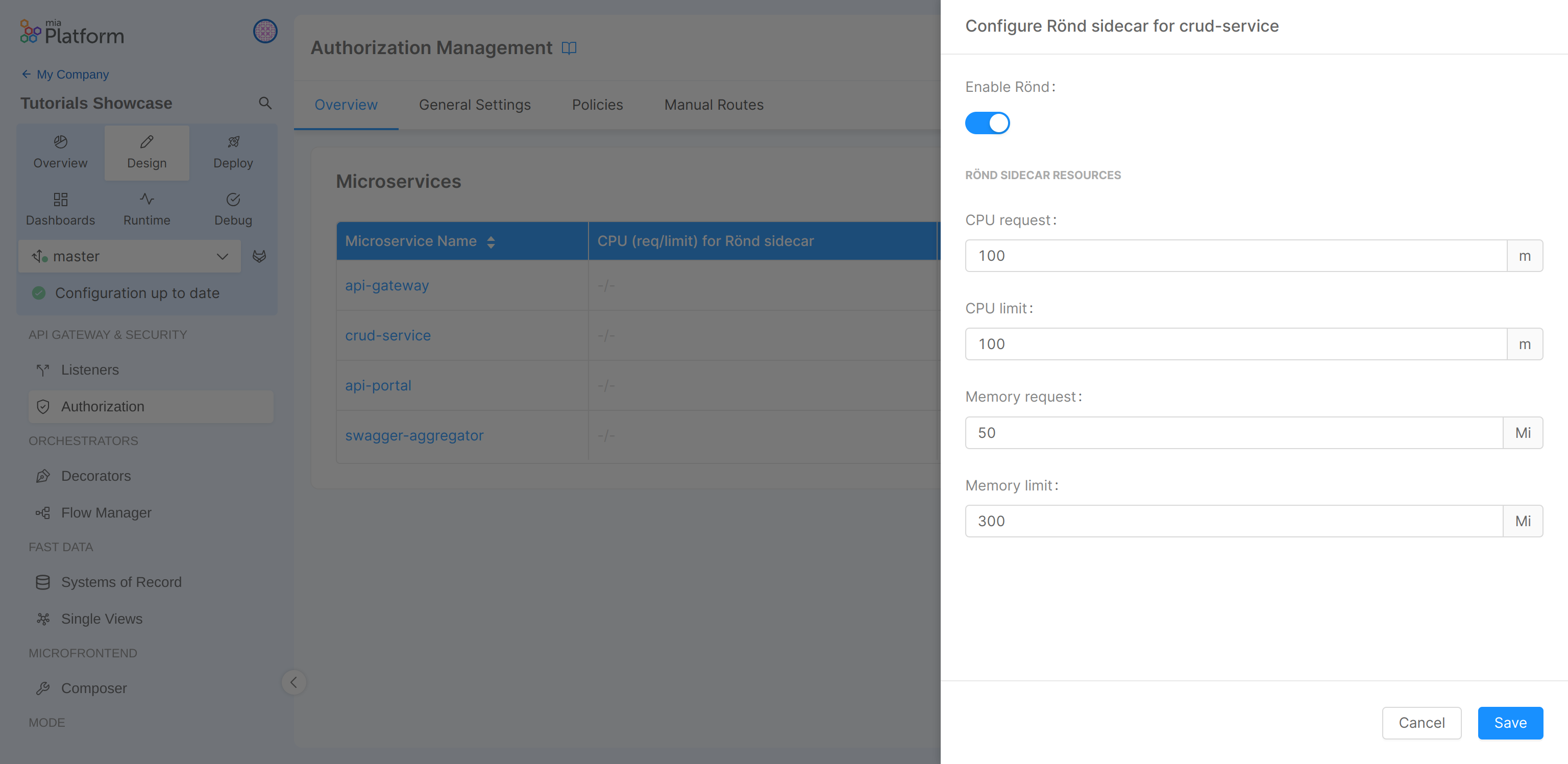 RBAC in Console
