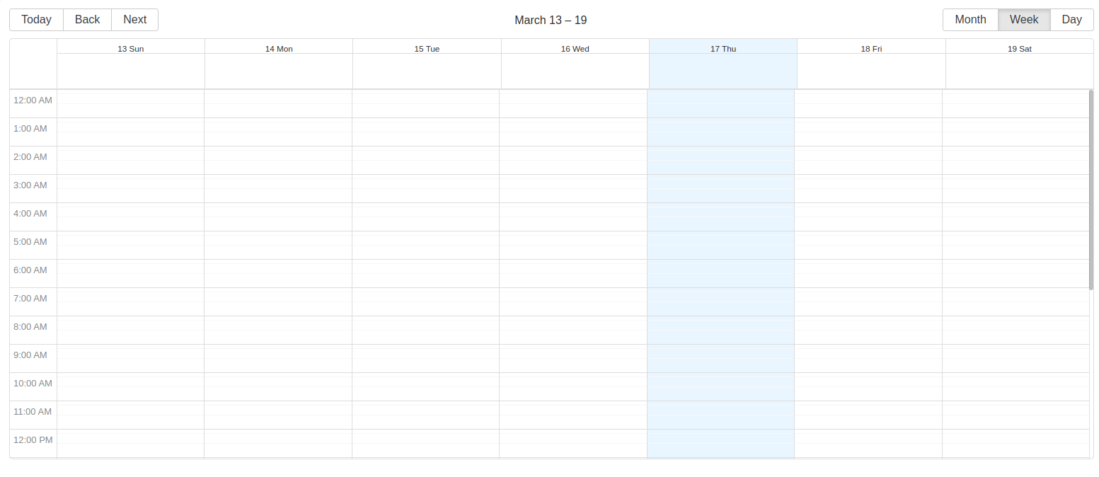 calendar