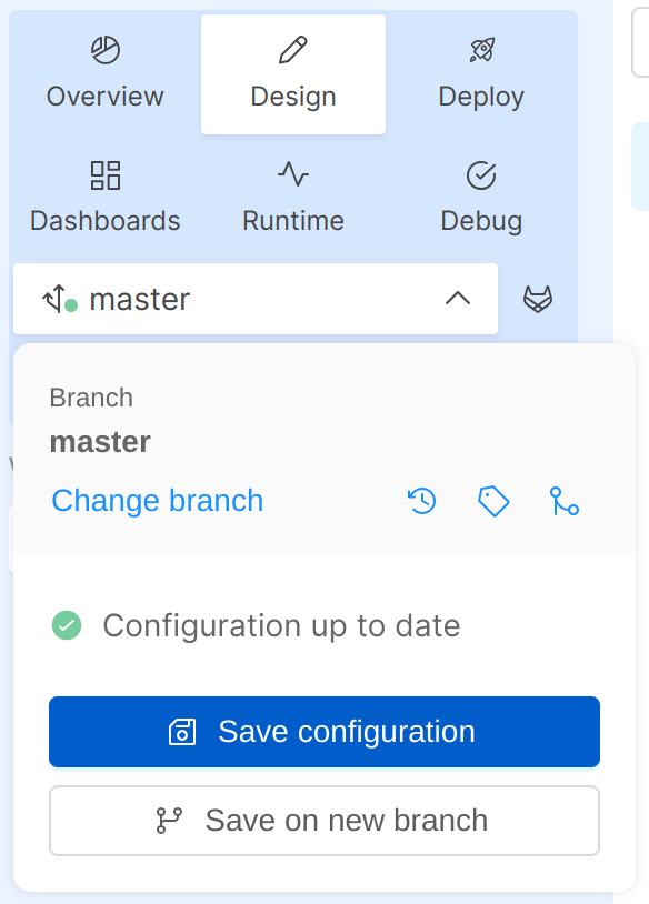 Branch selection