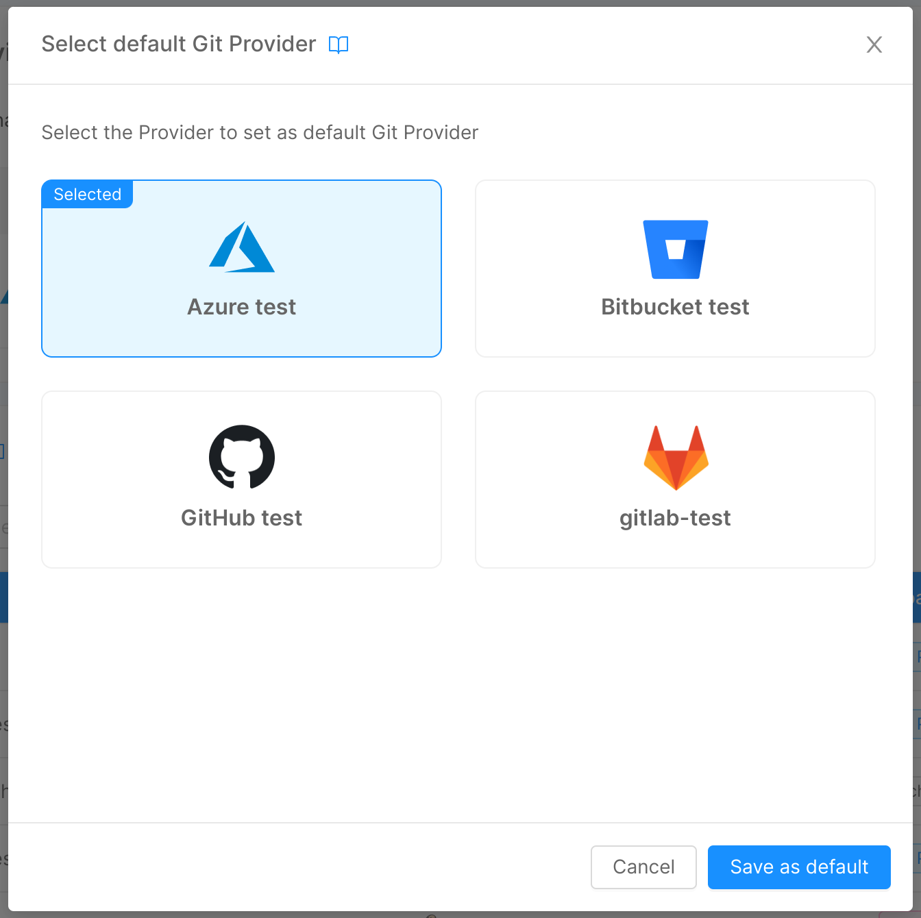 Default Providers