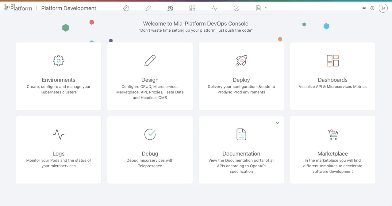 Microservice logs