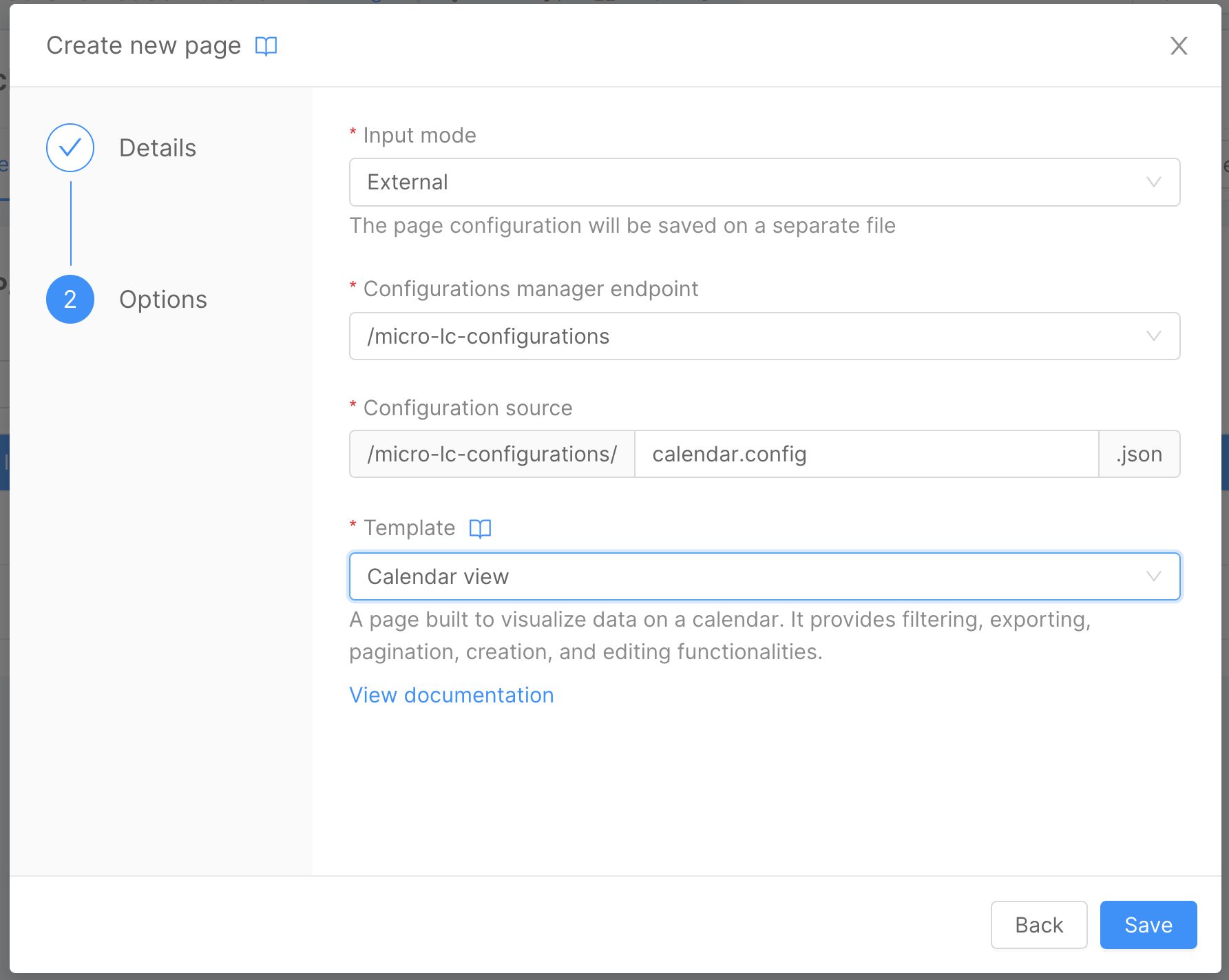 Create New Page