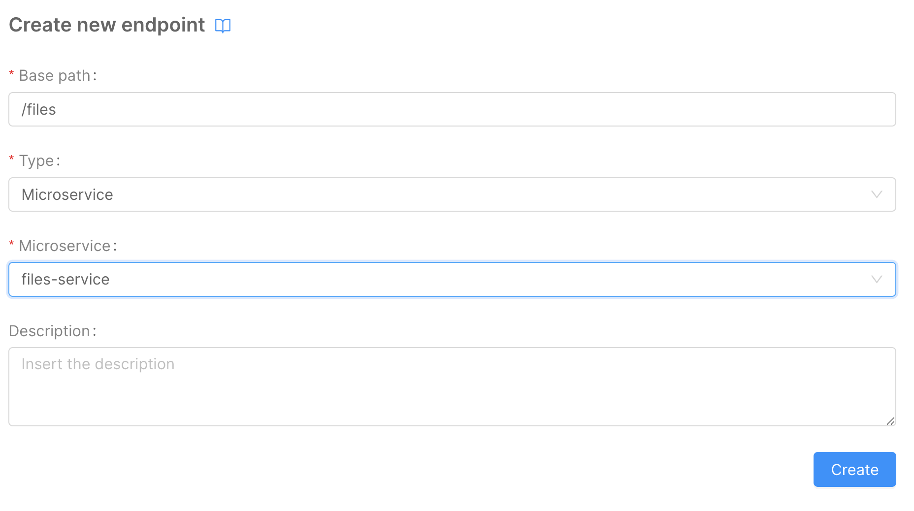Create New Page