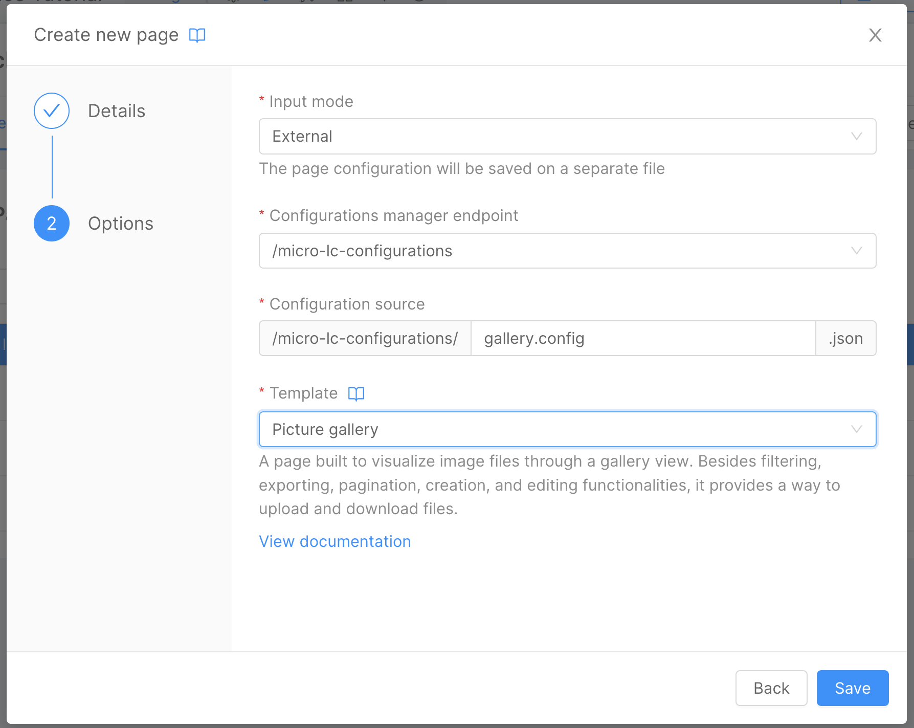 Create New Page