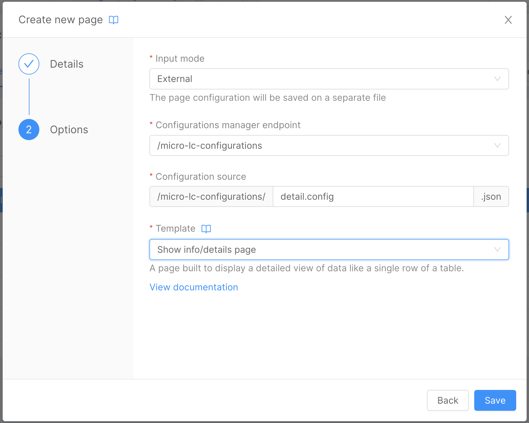 Create New Page